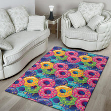 Load image into Gallery viewer, Donut Pattern Print Design DN010 Area Rugs
