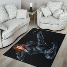 Load image into Gallery viewer, Black Widow Area Rug
