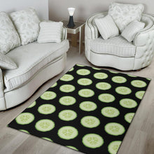 Load image into Gallery viewer, Cucumber Pattern Print Design CC02 Area Rugs
