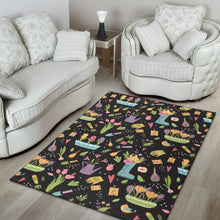 Load image into Gallery viewer, Gardening Pattern Print Design G03 Area Rugs
