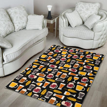Load image into Gallery viewer, Beer type pattern Area Rug
