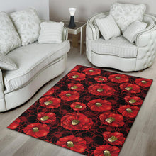 Load image into Gallery viewer, Camellia Pattern Print Design CM06 Area Rugs
