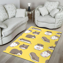 Load image into Gallery viewer, Cute Hamster pattern Area Rug
