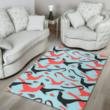 Load image into Gallery viewer, Sea Lion Pattern Theme Area Rug
