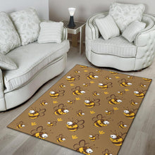 Load image into Gallery viewer, Bee Pattern Print Design BEE09 Area Rugs
