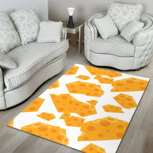 Load image into Gallery viewer, Cheese slice pattern Area Rug
