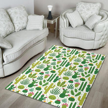 Load image into Gallery viewer, Cactus pattern  Area Rug
