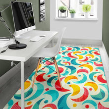 Load image into Gallery viewer, Colorful moon pattern Area Rug
