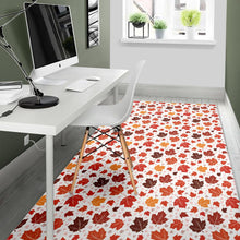 Load image into Gallery viewer, Colorful Maple Leaf pattern Area Rug
