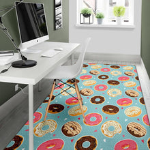 Load image into Gallery viewer, Donut Pattern Print Design DN04 Area Rugs
