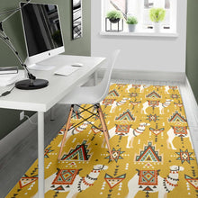 Load image into Gallery viewer, Camels ethnic motif pattern Area Rug

