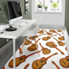 Load image into Gallery viewer, Paint Guitar Pattern Area Rug
