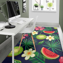Load image into Gallery viewer, Tropical Fruits Pattern Print Design TF05 Area Rugs
