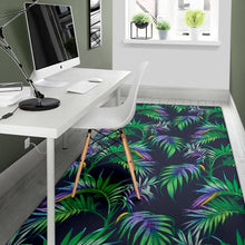 Load image into Gallery viewer, Palm Leaves Pattern Print Design PL04 Area Rugs
