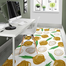 Load image into Gallery viewer, Onion Pattern Background Area Rug
