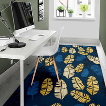 Load image into Gallery viewer, Banana Leaf Pattern Print Design BL09 Area Rugs
