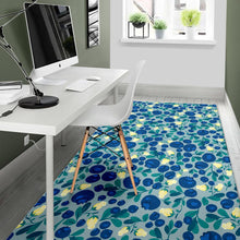 Load image into Gallery viewer, blueberry design pattern Area Rug
