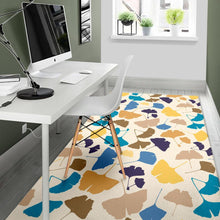 Load image into Gallery viewer, Colorful Ginkgo Leaves Pattern Area Rug
