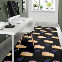 Load image into Gallery viewer, Cheesecake Blueberry Pattern Print Design CK01 Area Rugs
