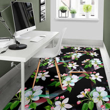 Load image into Gallery viewer, Apple Blossom Pattern Print Design AB07 Area Rugs
