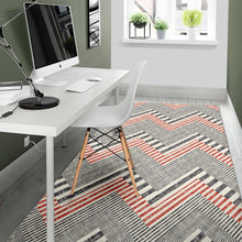 Load image into Gallery viewer, zigzag chevron striped pattern Area Rug
