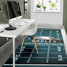 Load image into Gallery viewer, Eagles Football Field Area Rug
