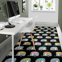 Load image into Gallery viewer, Camper Pattern Camping Themed No 2 Print Area Rugs
