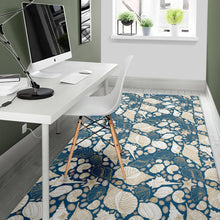 Load image into Gallery viewer, Shell Polynesian Tribal design pattern Area Rug

