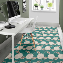 Load image into Gallery viewer, Hydrangea Pattern Print Design HD03 Area Rugs

