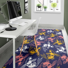 Load image into Gallery viewer, Koi Fish Carp Fish pattern Area Rug
