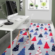 Load image into Gallery viewer, Christmas Tree Star Pattern Area Rug
