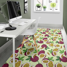 Load image into Gallery viewer, Passion fruit pattern Area Rug
