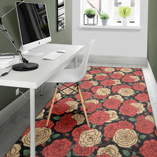 Load image into Gallery viewer, Camellia Pattern Print Design CM01 Area Rugs
