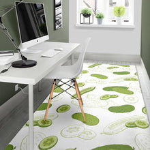 Load image into Gallery viewer, Cucumber sketch pattern Area Rug
