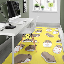 Load image into Gallery viewer, Cute Hamster pattern Area Rug
