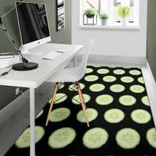 Load image into Gallery viewer, Cucumber Pattern Print Design CC02 Area Rugs
