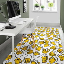 Load image into Gallery viewer, Beer design pattern Area Rug
