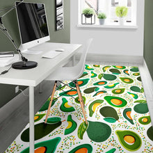 Load image into Gallery viewer, Avocado design pattern Area Rug
