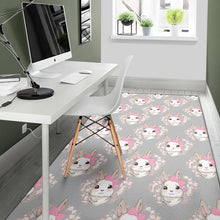 Load image into Gallery viewer, Rabbit Pattern Print Design RB07 Area Rugs
