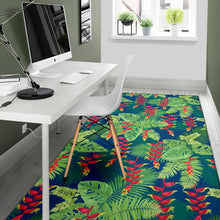 Load image into Gallery viewer, Heliconia Pattern Print Design HL08 Area Rugs
