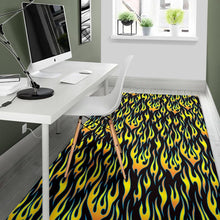 Load image into Gallery viewer, Flame Fire Pattern Background Area Rug
