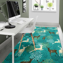 Load image into Gallery viewer, Deer Pattern Area Rug

