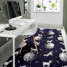 Load image into Gallery viewer, Chihuahua space helmet astronaut pattern Area Rug
