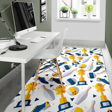 Load image into Gallery viewer, Bowling Ball and Shoes Pattern Area Rug

