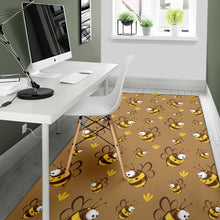 Load image into Gallery viewer, Bee Pattern Print Design BEE09 Area Rugs
