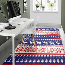Load image into Gallery viewer, Deer Sweater Printed Pattern Area Rug
