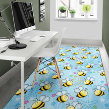 Load image into Gallery viewer, Bee Pattern Print Design BEE03 Area Rugs
