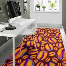 Load image into Gallery viewer, Coffee Bean Pattern Background Area Rug

