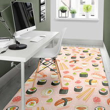 Load image into Gallery viewer, Sushi Pattern Background Area Rug
