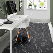 Load image into Gallery viewer, Beer hand drawn pattern Area Rug
